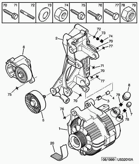 Land Rover 5705 2C - Alternateur www.autovaste.com