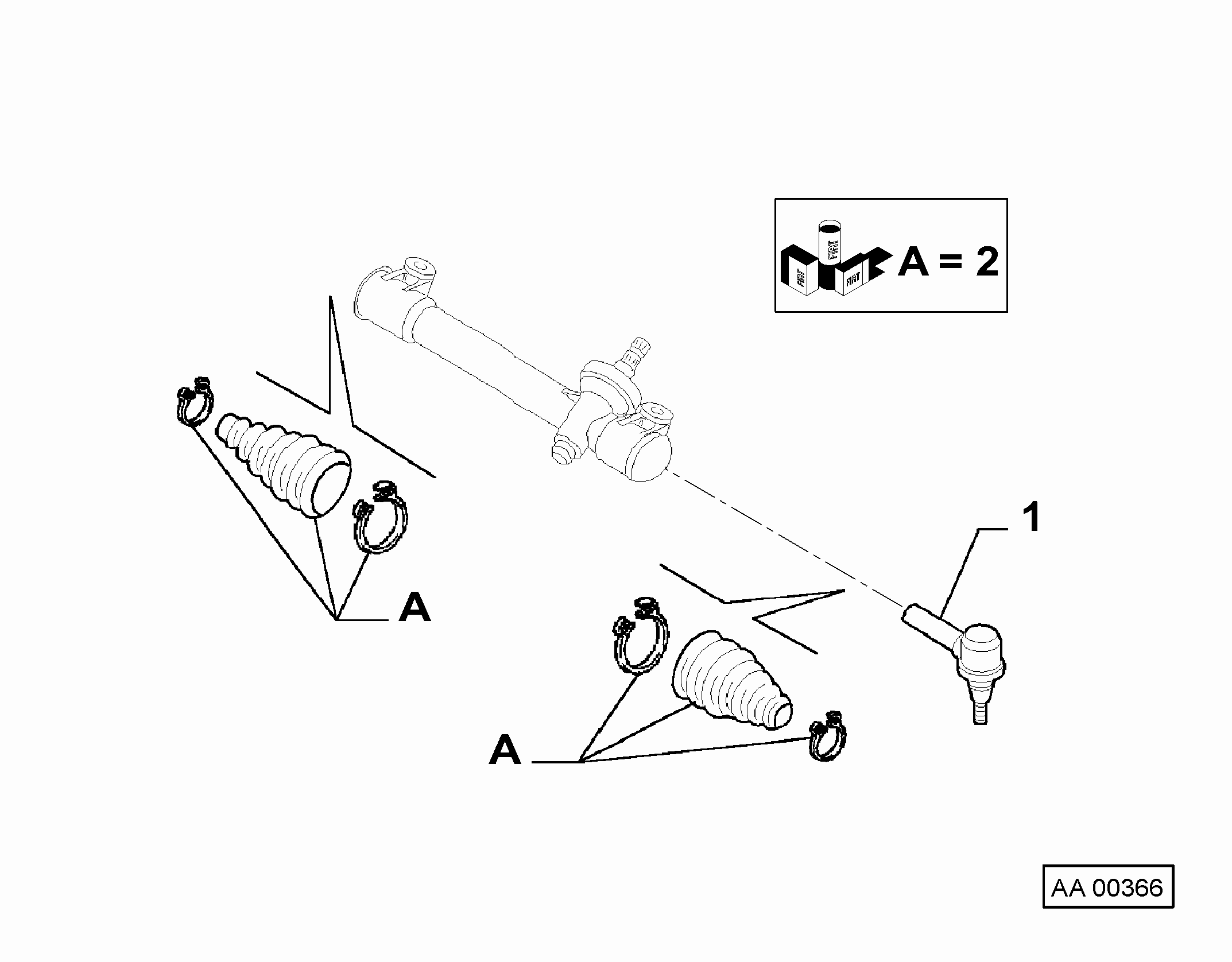 FCA 994 92 16 - Joint-soufflet, direction www.autovaste.com