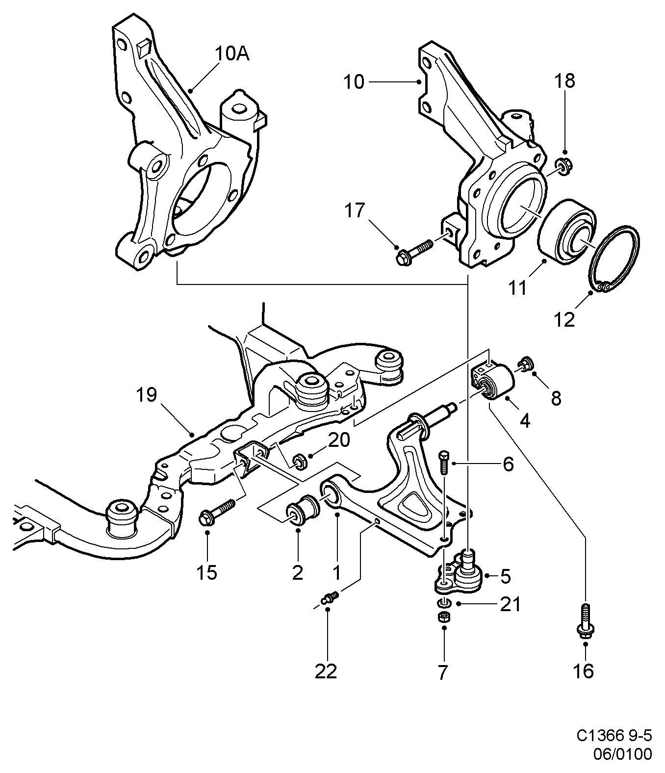 CTE CBH15005 - Suspension, bras de liaison www.autovaste.com