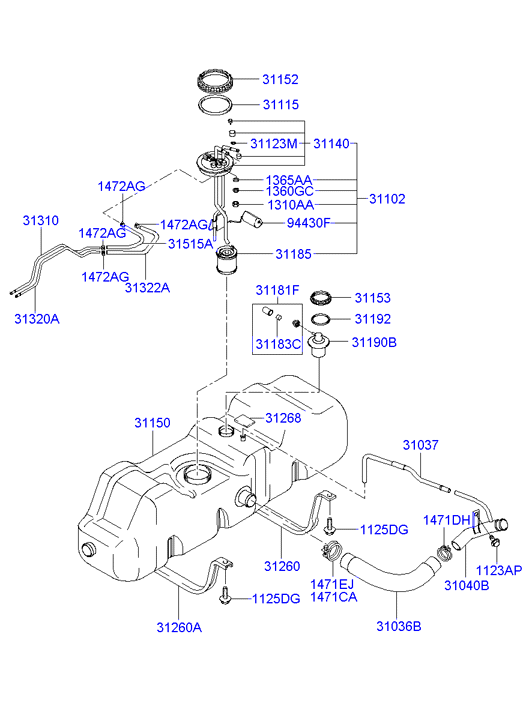 KIA-HYUNDAI 1472013008 - Bougie d'allumage www.autovaste.com