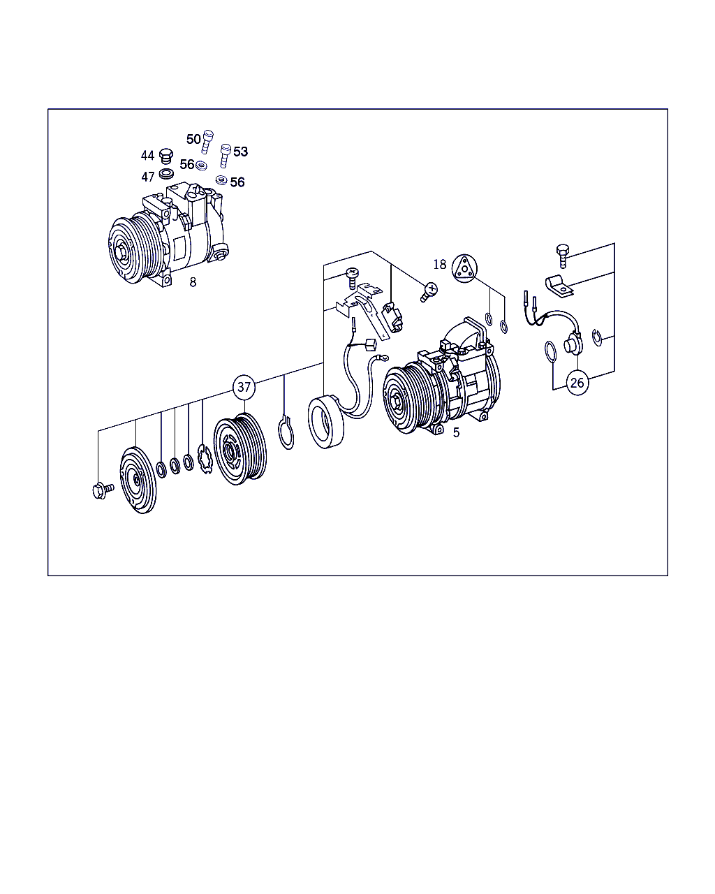 HELLA 8FK 351 175-511 - Compresseur, climatisation www.autovaste.com