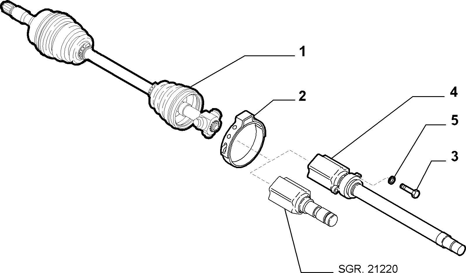 FCA 46307520 - Ampoule, feu diurne www.autovaste.com