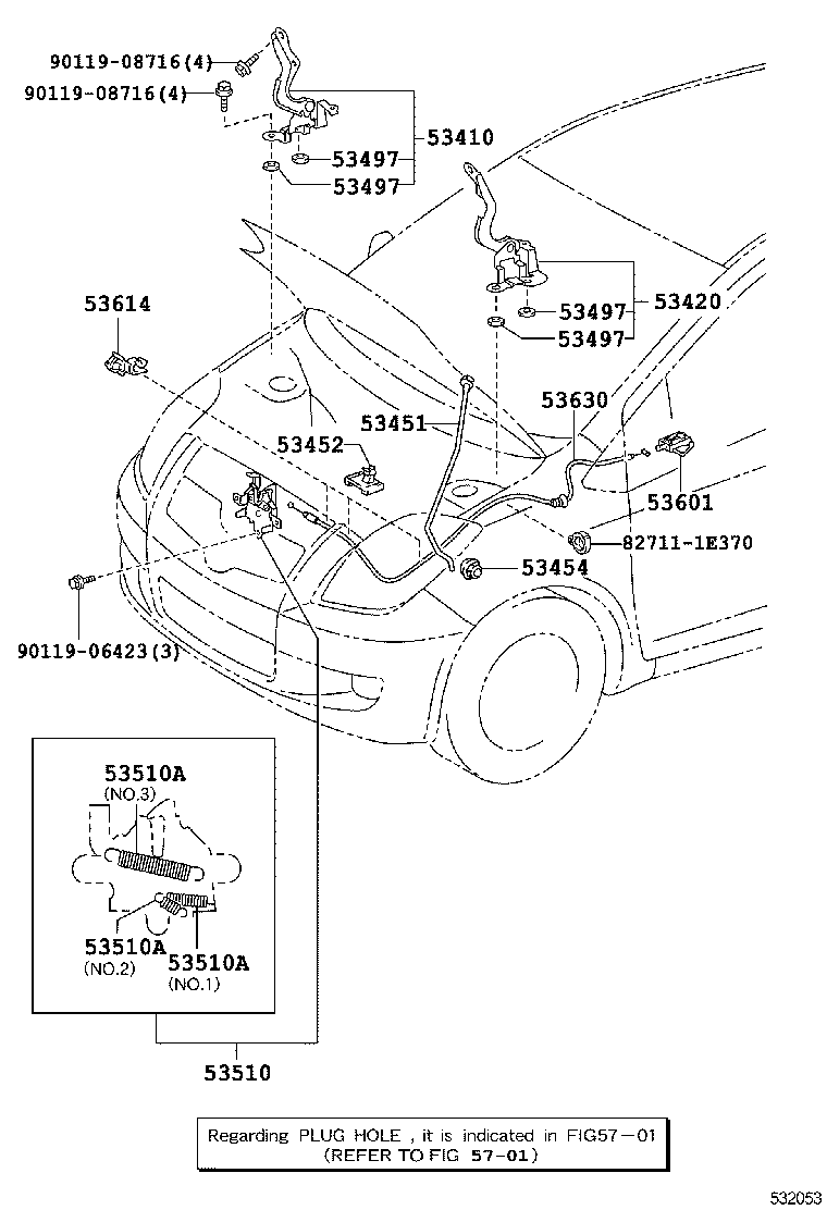 TOYOTA 5361452010 - Ampoule, feu diurne www.autovaste.com
