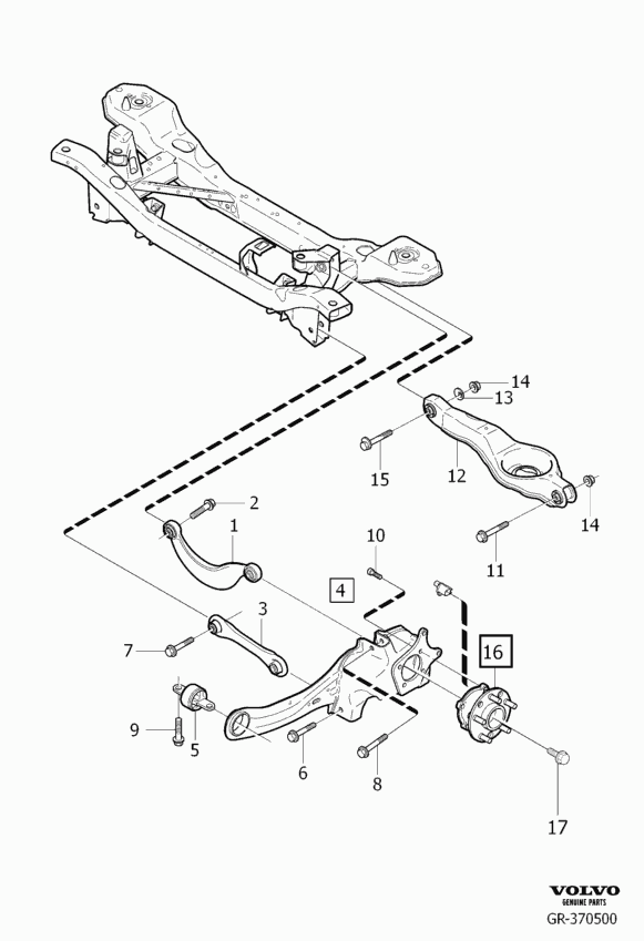 Febest MZAB-065 - Suspension, bras de liaison www.autovaste.com